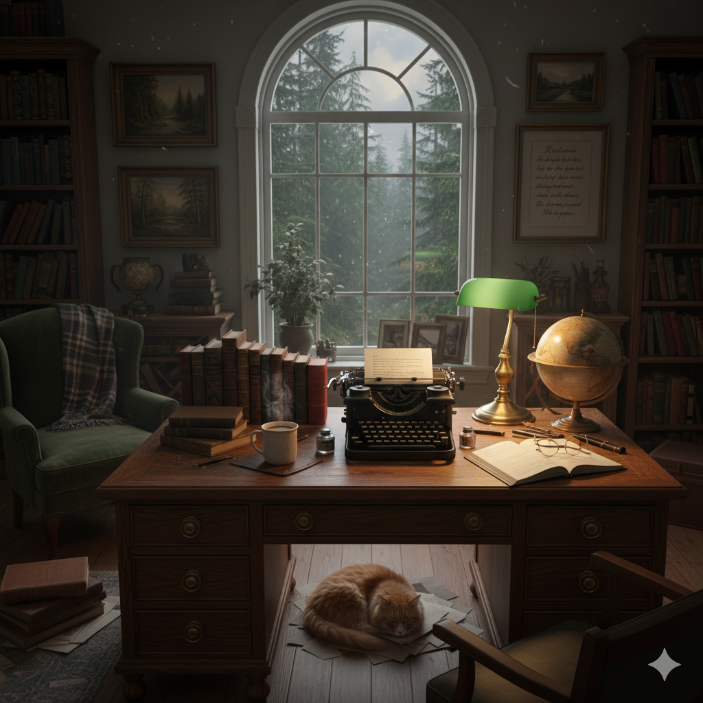 Darby Michaels' Writing Desk